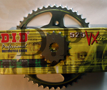 kit lant D.I.D. VX x-ring gold V-Strom 2006- (118)